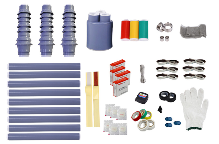 35kV Cold Shrinkable 3 Cores Termination Kits for Outdoor