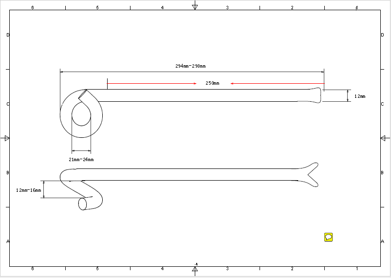 Eye Hook Galvanised Hook Bolt with Flange Pig Tail Hook Bolt