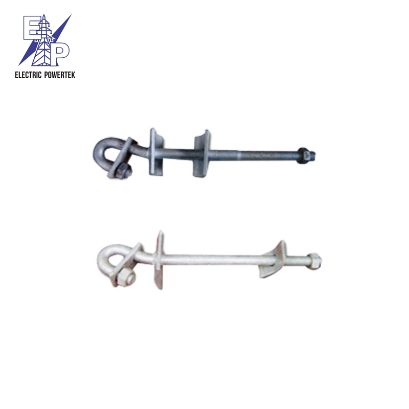 Eye Hook Galvanised Hook Bolt with Flange Pig Tail Hook Bolt