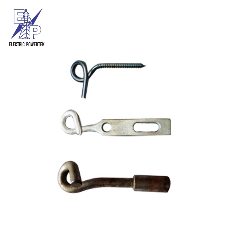 Eye Hook Galvanised Hook Bolt with Flange Pig Tail Hook Bolt