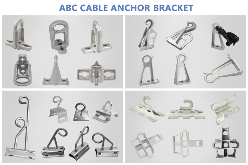 EP81 Aluminium Alloy Bracket Anchoring Bracket For Service Cable