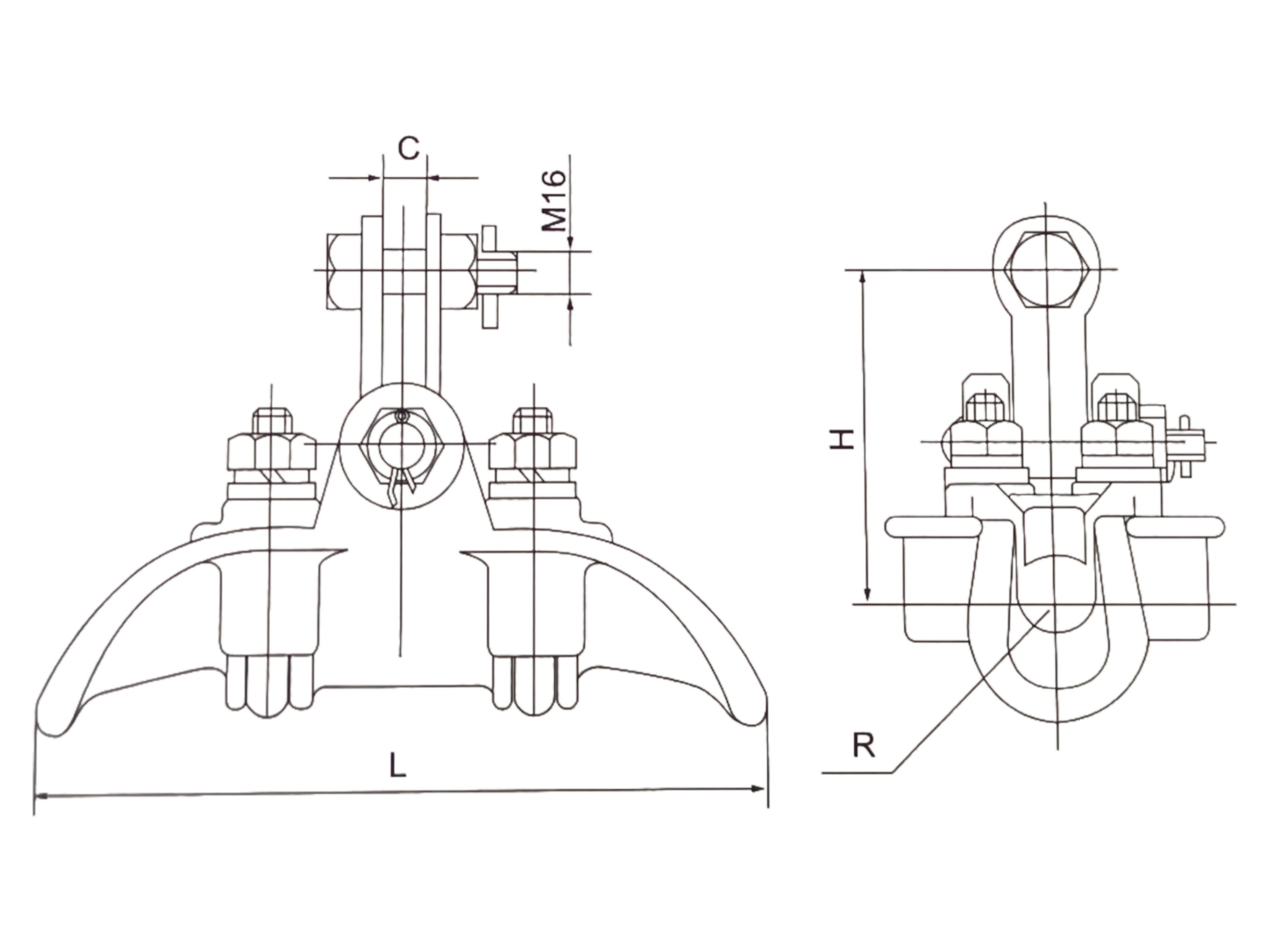 XGF suspension clamps