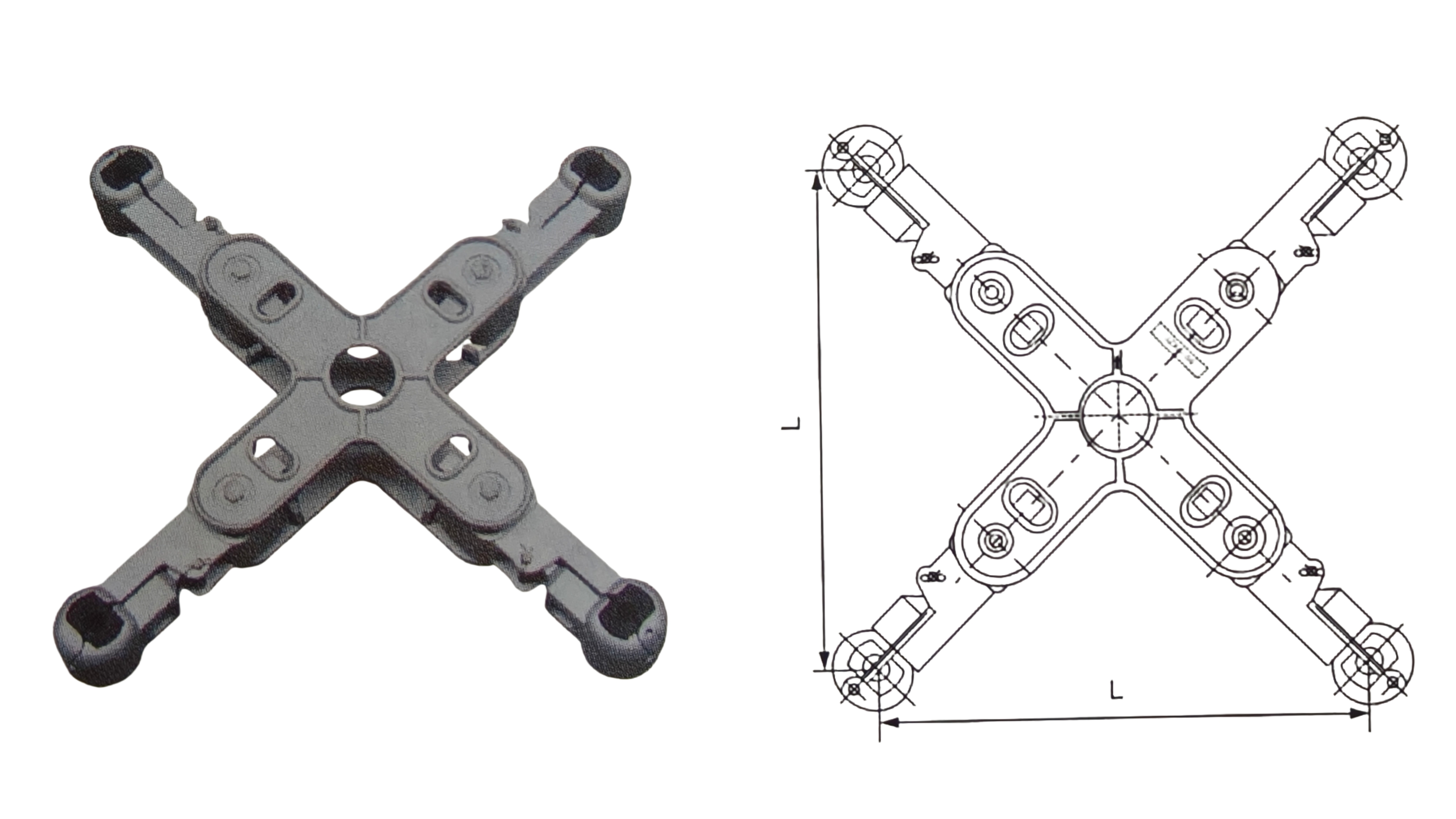 Cross type Spacer Dampers