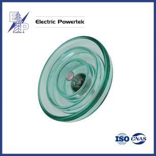 High Voltage Disc Antifouling / FOG Type Toughened Glass Insulator