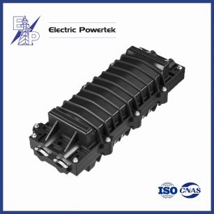 Horizontal Plastic Fiber Optic Splice Closure for ADSS Cable