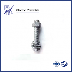 4.4/8.8 Grade Hot Dipped Factory Stock Stainless Steel Partial Half Thread Hex Bolt and Nut and Washer