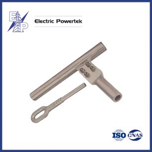 NY strain clamp for steel wire chyoravlic compression type